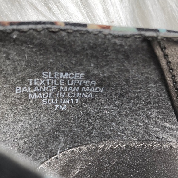 Sam & Libby Blue Brown Leopard Print High Heels - Picture 8 of 8